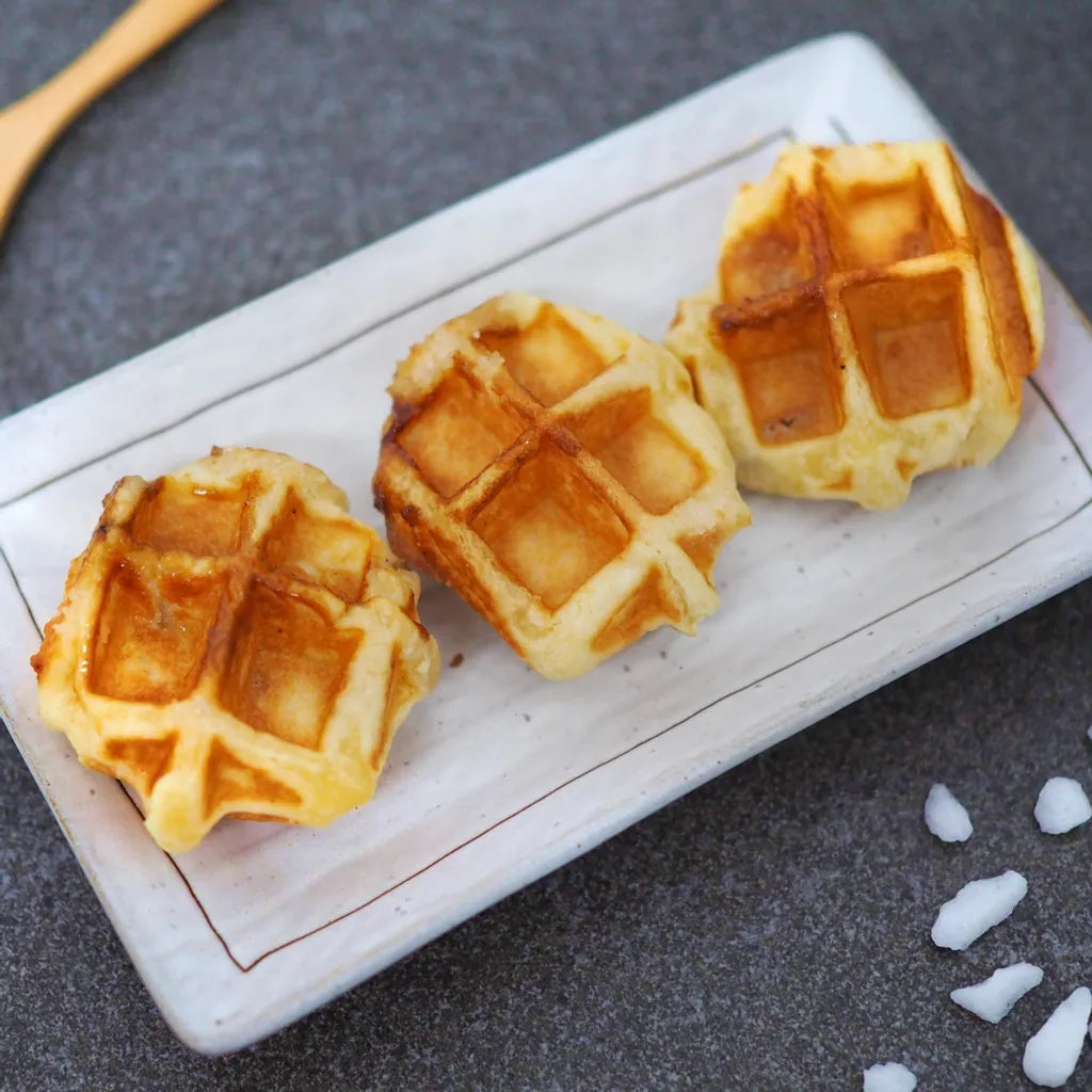 BeWaffles Frozen Vegan Flaxseed Baby Waffles 10x20g Vegan District