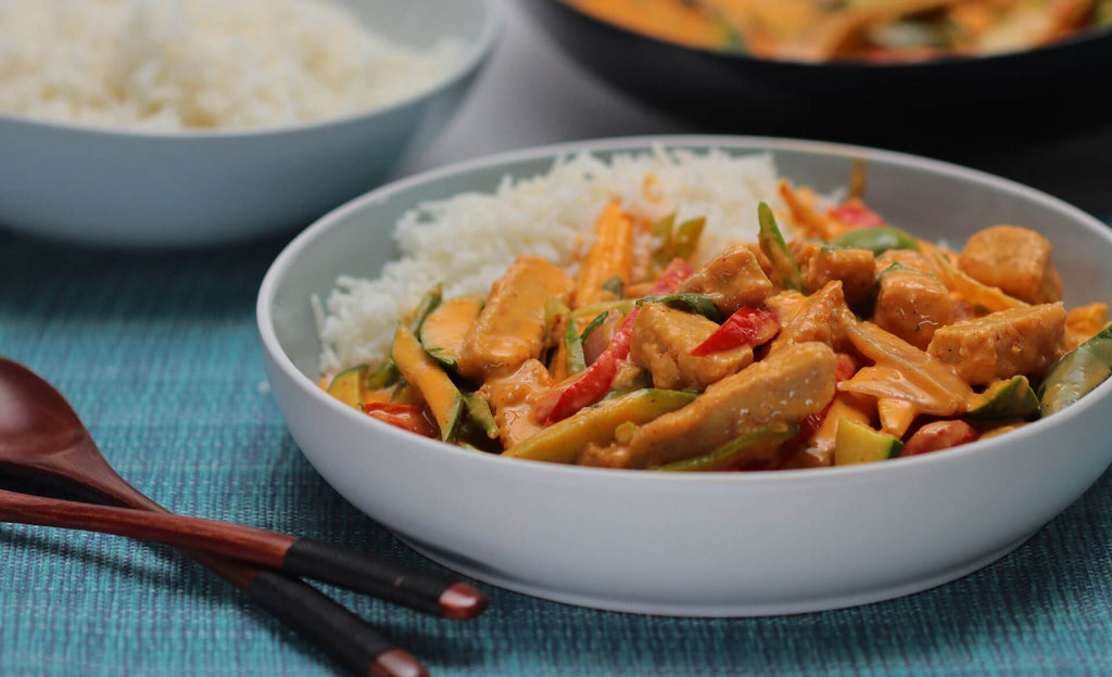 Thai Red Fish-Style Curry by Fry's Family Food