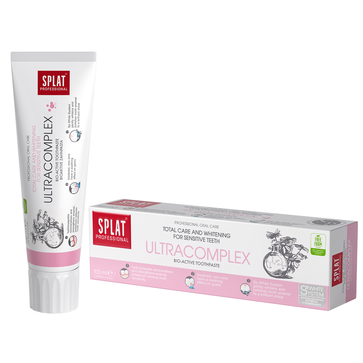 SPLAT® Professional Ultracomplex® toothpaste 100ml | Vegan District ...