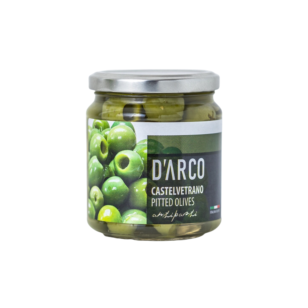 D'Arco Pitted Green Olives 300g Vegan District Malaysia