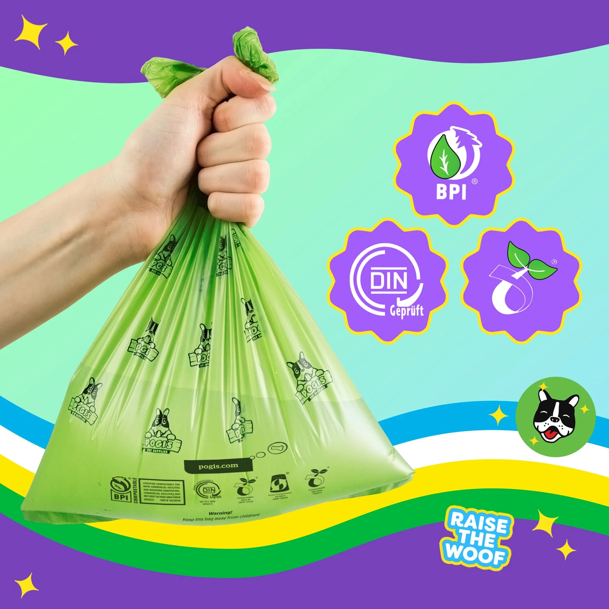 Pogi's sales poop bags