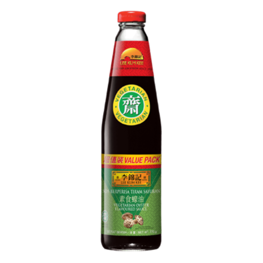 plant based oyster sauce Lee Kum Kee Vegetarian Oyster Flavoured Sauce 770g